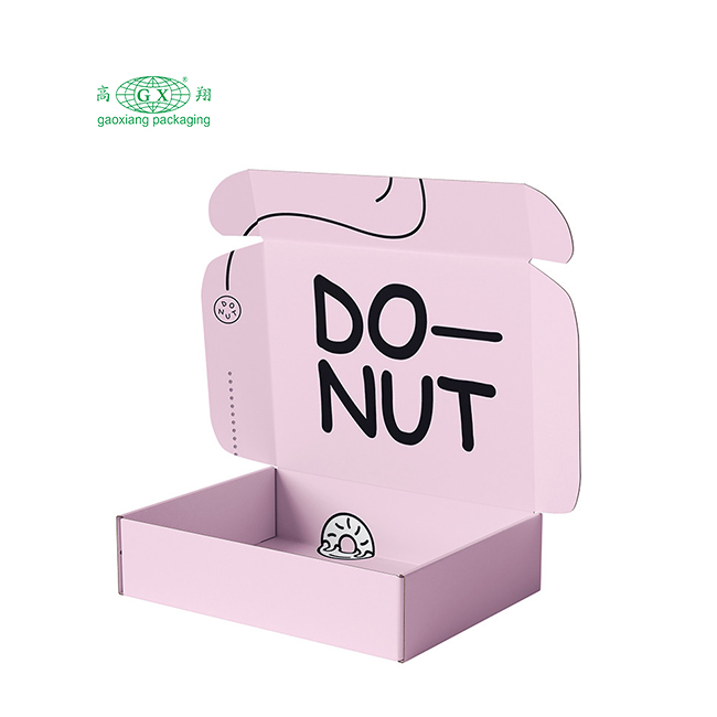 Confezione di ciambelle da forno personalizzate per scatole postali personalizzate all'ingrosso a buon mercato