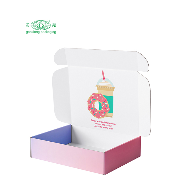 Confezione di ciambelle da forno personalizzate per scatole postali personalizzate all'ingrosso a buon mercato