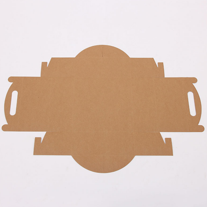 Scatola per pizza in cartone di design di dimensioni stampate personalizzate all'ingrosso