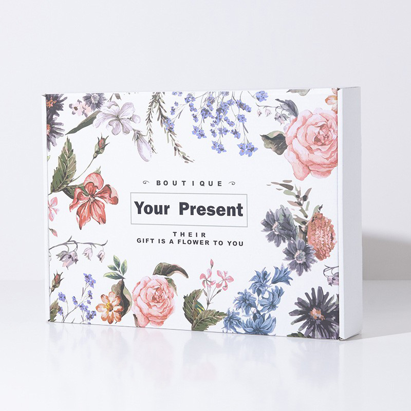 Scatola per abbigliamento cosmetica in cartone riciclabile all'ingrosso confezione regalo in carta rosa personalizzata con logo
