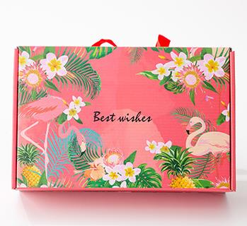 Vendita calda fantasia stampa personalizzata imballaggio ondulato abbigliamento spedizione scatola regalo di carta scatole personalizzate