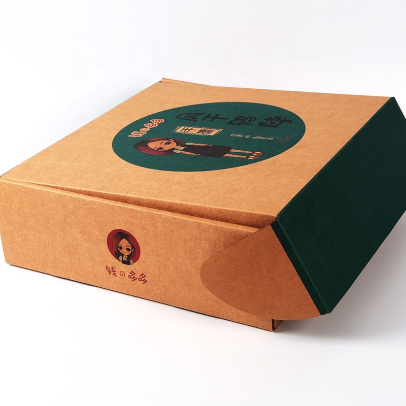 Commercio all'ingrosso di alta qualità imballaggio personalizzato scatola di carta kraft scatola regalo di carta scatola di cibo