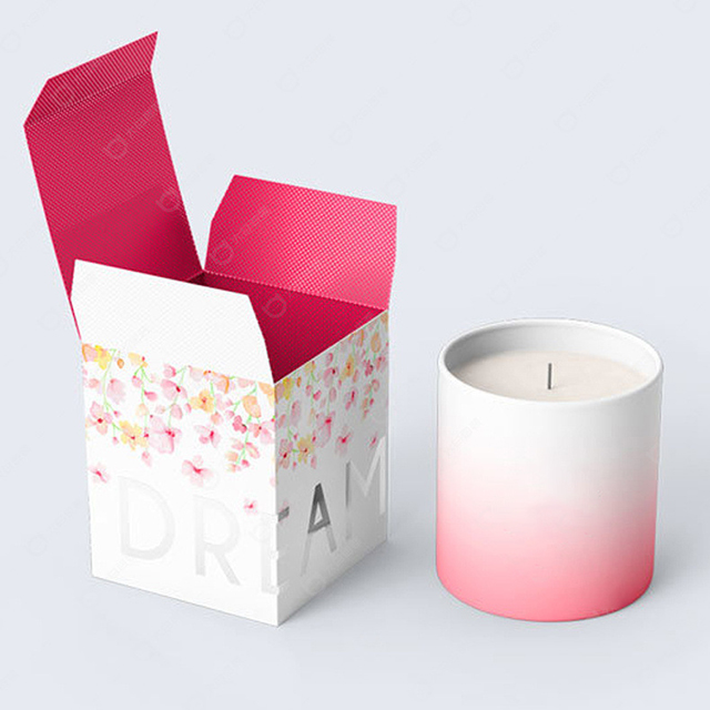 Confezione regalo di lusso personalizzata all'ingrosso per candele