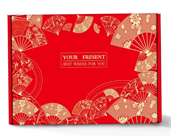 Vendita calda fantasia stampa personalizzata imballaggio ondulato abbigliamento spedizione scatola regalo di carta scatole personalizzate
