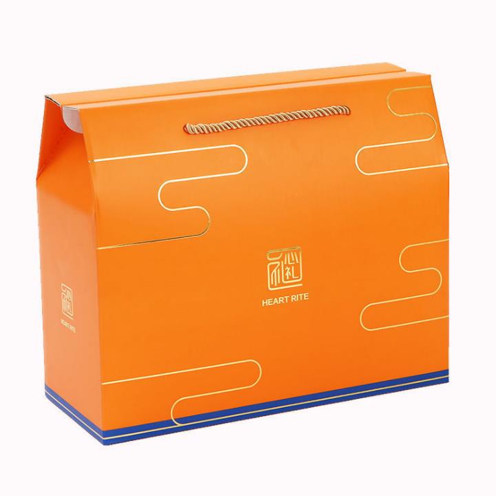 Confezione regalo personalizzata di noci di frutta secca in carta ondulata ecologica colorata