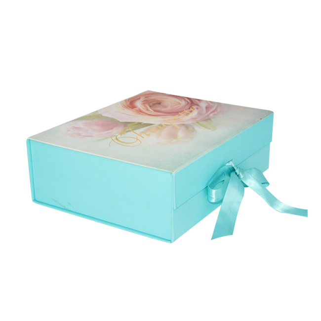 Scatola di imballaggio in cartone di carta di lusso con logo personalizzato Scatole regalo per abbigliamento pieghevole in carta personalizzata