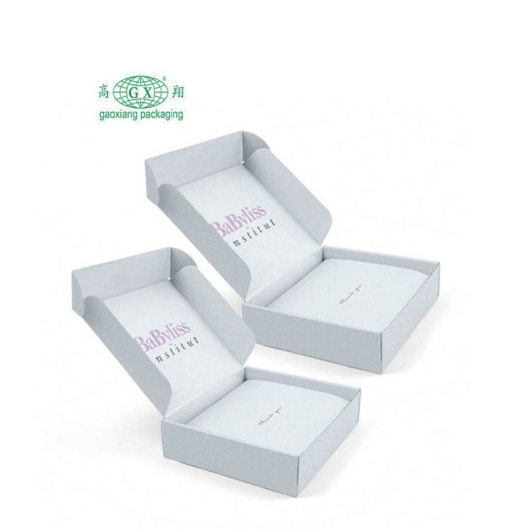 Mailer di e-commerce stampato personalizzato spedizione spedizione trucco cosmetico bellezza regalo di lusso pr confezione scatola di carta kraft ondulata