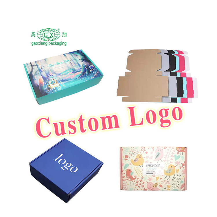Logo personalizzato stampato scatola di imballaggio per ciglia di carta di cartone regalo di moda elegante