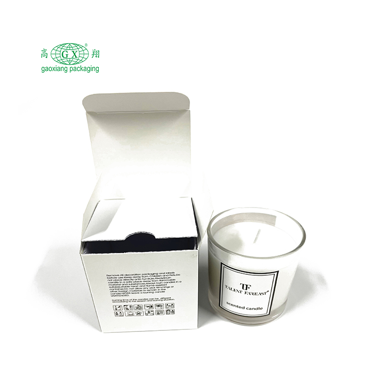 Scatole di imballaggio per candele stampate con LOGO personalizzato a buon mercato