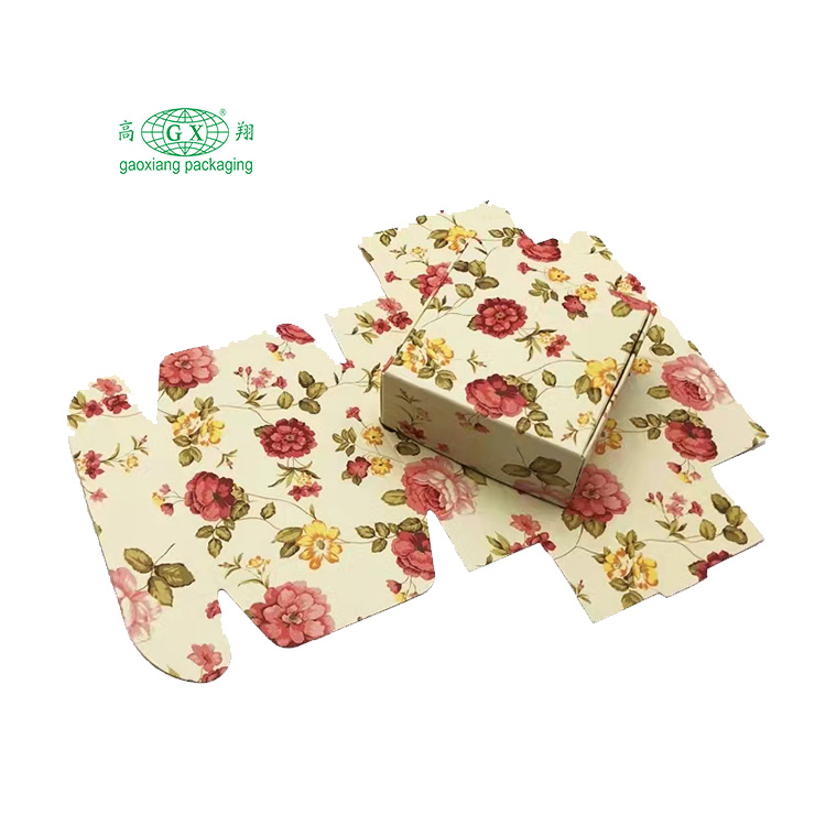 Logo personalizzato stampato scatola di imballaggio per ciglia di carta di cartone regalo di moda elegante