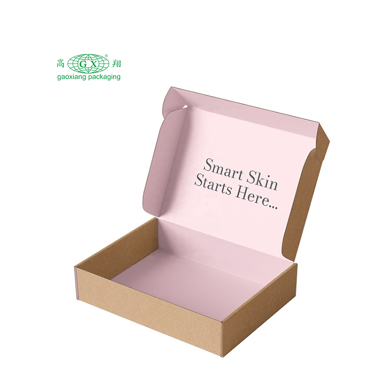 Imballaggio personalizzato in scatola di cartone ondulato scatola di carta marrone personalizzata