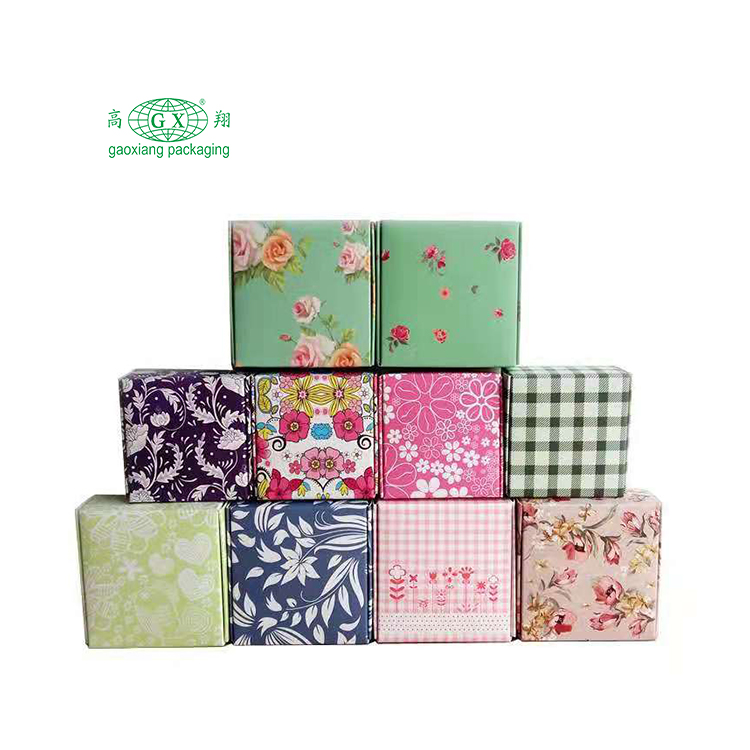 Logo personalizzato stampato scatola di imballaggio per ciglia di carta di cartone regalo di moda elegante