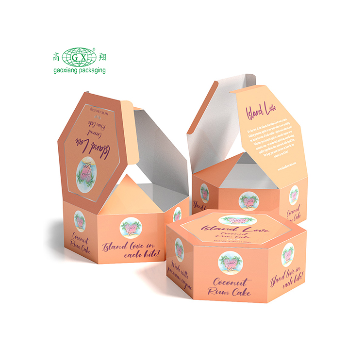 Confezione regalo di sapone con logo stampato personalizzato scatole di carta kraft per imballaggio in cartone ecologico con finestra