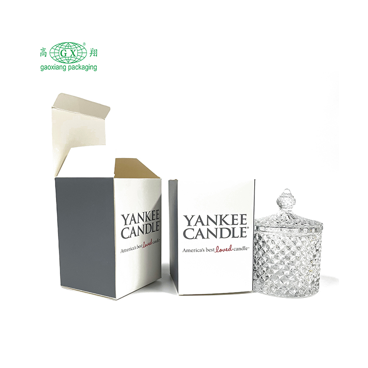 Scatole di imballaggio per candele stampate con LOGO personalizzato a buon mercato