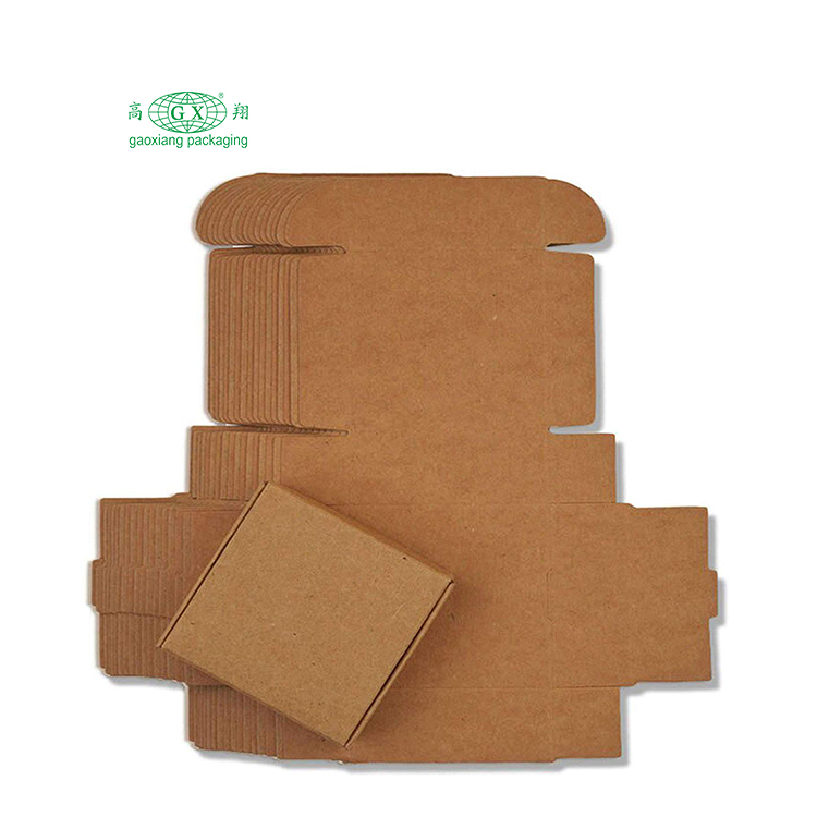 Confezione di parrucche e flauto stampate personalizzate scatola di spedizione ondulata per posta cosmetica in cartone di carta comune