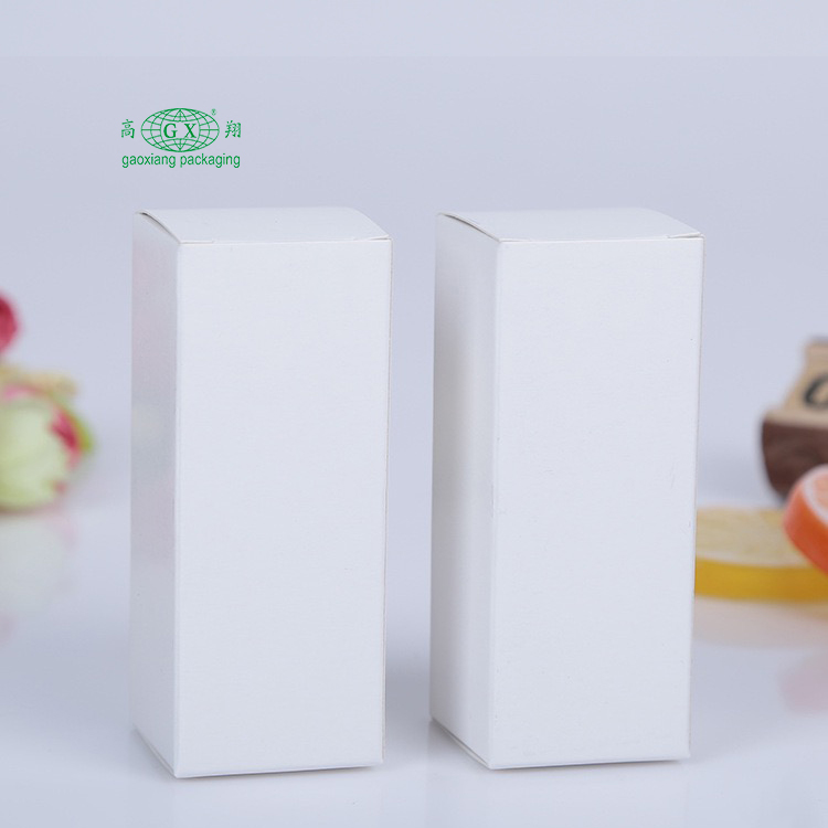 Scatola di imballaggio cosmetico all'ingrosso design personalizzato scatola di bottiglia di olio essenziale scatola di carta kraft