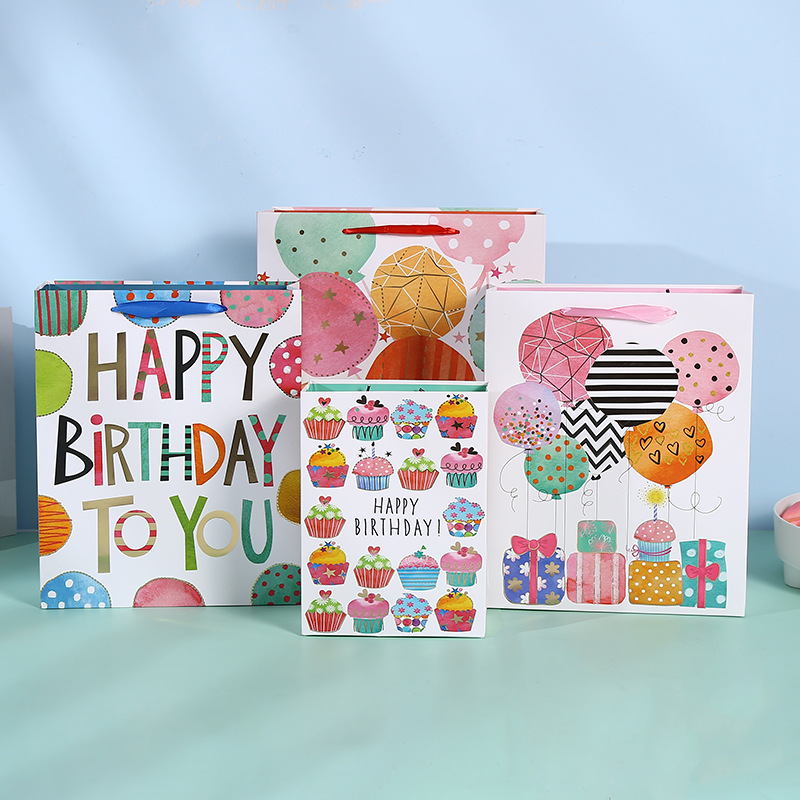 Stampa personalizzata tote bag shopping imballaggio regalo sacchetti di carta confezione scatola dei colori