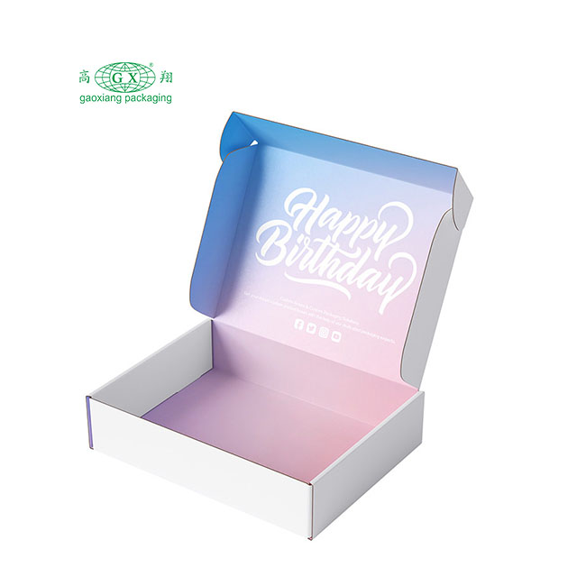 Biancheria intima cosmetici abbigliamento imballaggio carta ondulata boxycharm con scatole personalizzate stampate con logo personalizzato