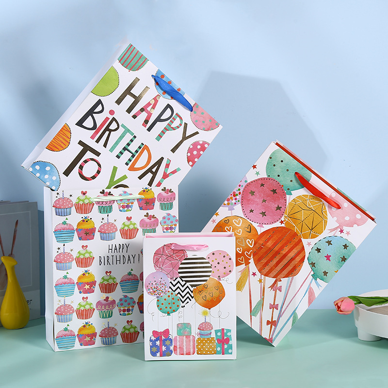 Stampa personalizzata tote bag shopping imballaggio regalo sacchetti di carta confezione scatola dei colori