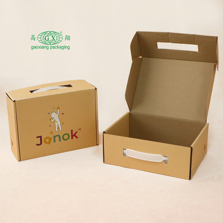 Scatole postali stampate con logo personalizzato eco-friendly, abbigliamento durevole, scarpe da regalo, imballaggi in carta, scatole di spedizione in cartone