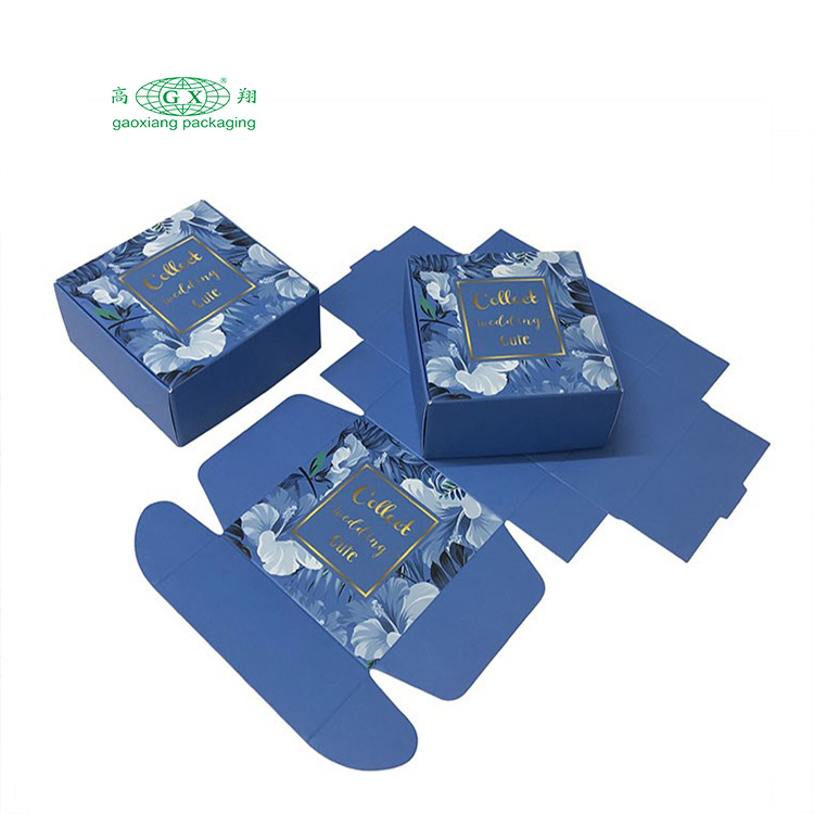 Logo personalizzato stampato biancheria intima personalizzata abbigliamento di bellezza scatole di imballaggio di carta ondulata confezione di scatole di colori