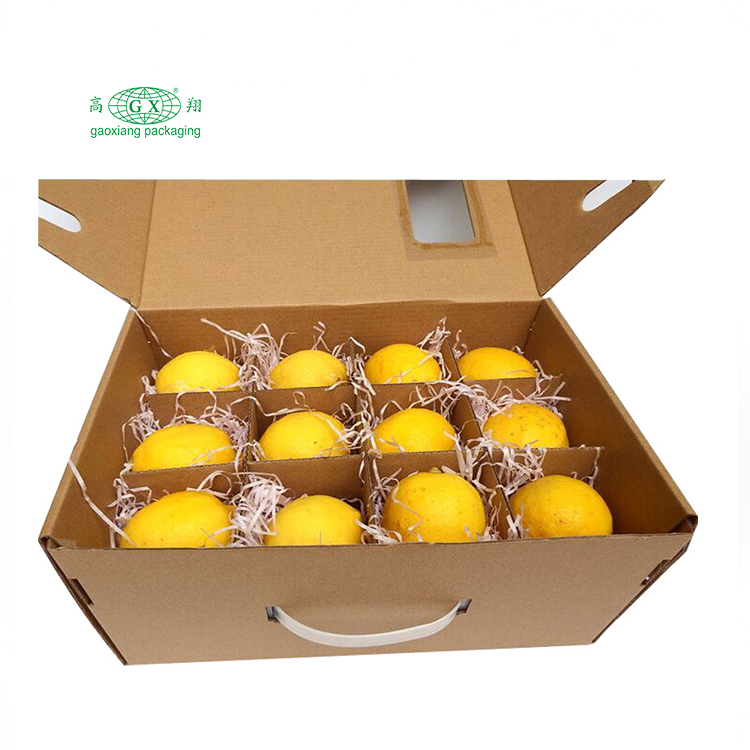 Scatole personalizzate per frutta in cartone ondulato