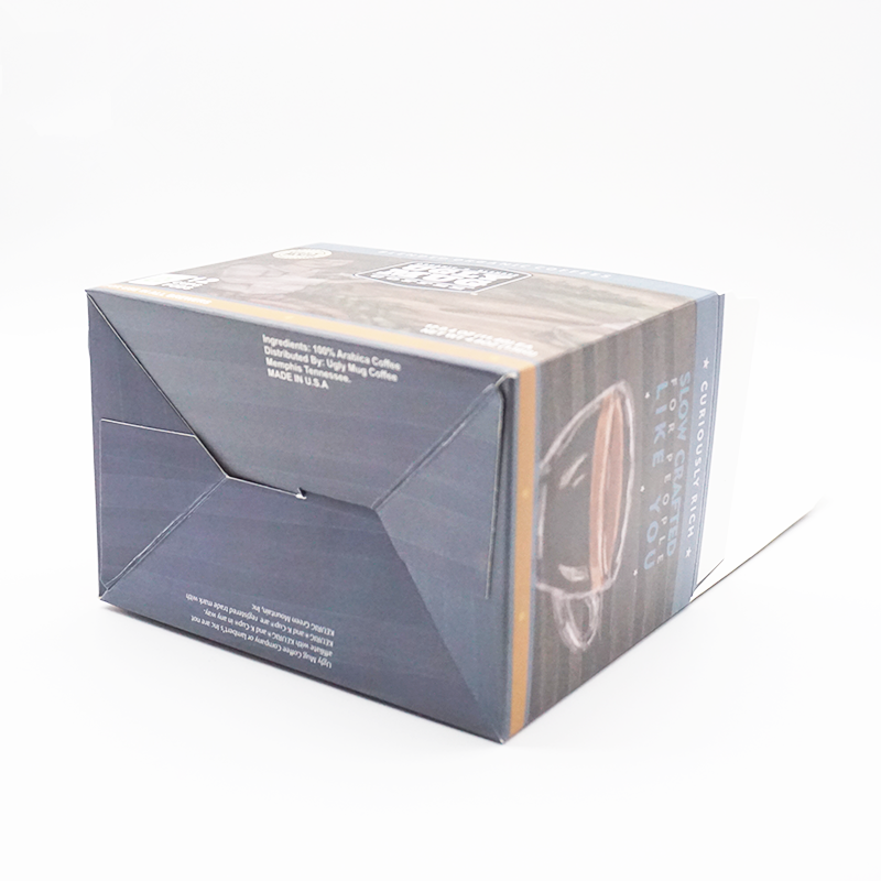 Scatola di imballaggio per capsule k-cup in cartone confezione da 12 pezzi keurig k cup box con personalizzazione