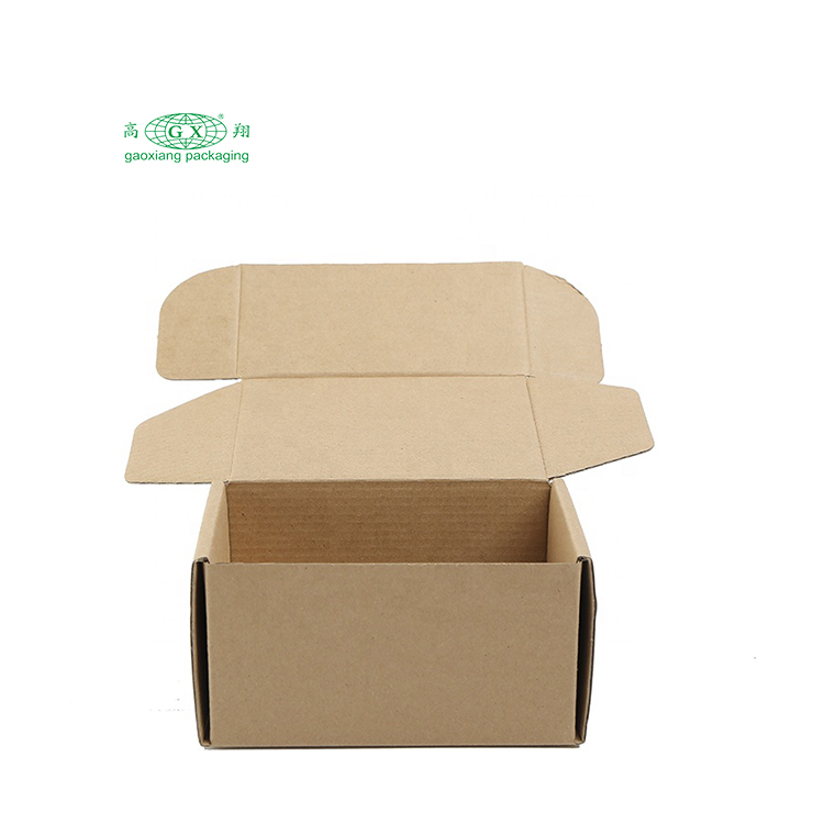 Scatole postali per imballaggio marrone kraft personalizzate in carta riciclata scatole da imballaggio ondulate stampate