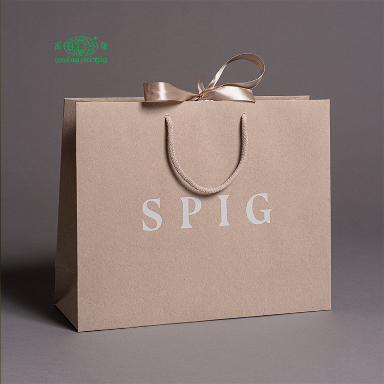 Sacchetti di imballaggio di carta personalizzati fabbrica personalizzata fornitore della Cina con logo sacchetto di carta logo