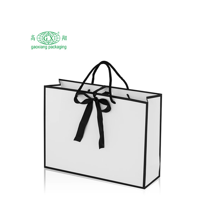 Borsa per capelli in carta di moda stampata logo personalizzato all'ingrosso di fabbrica con etichetta privata