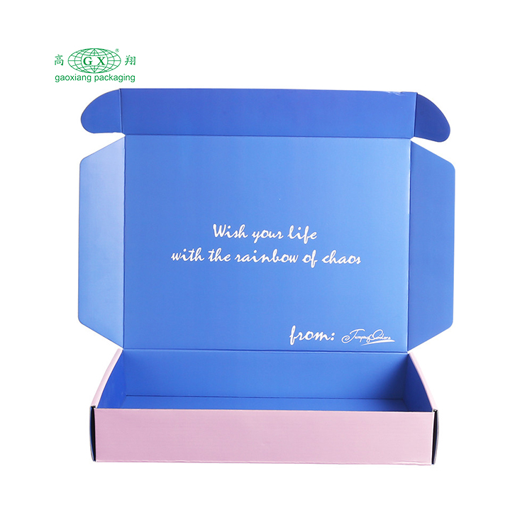 Scatola di imballaggio regalo di carta di lusso pieghevole personalizzata scarpe scatola di abbigliamento scatole personalizzate