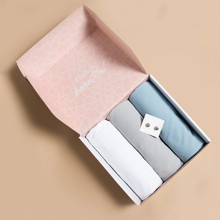 Confezione regalo personalizzata in chiffon con scialle sciarpe sciarpe personalizzate