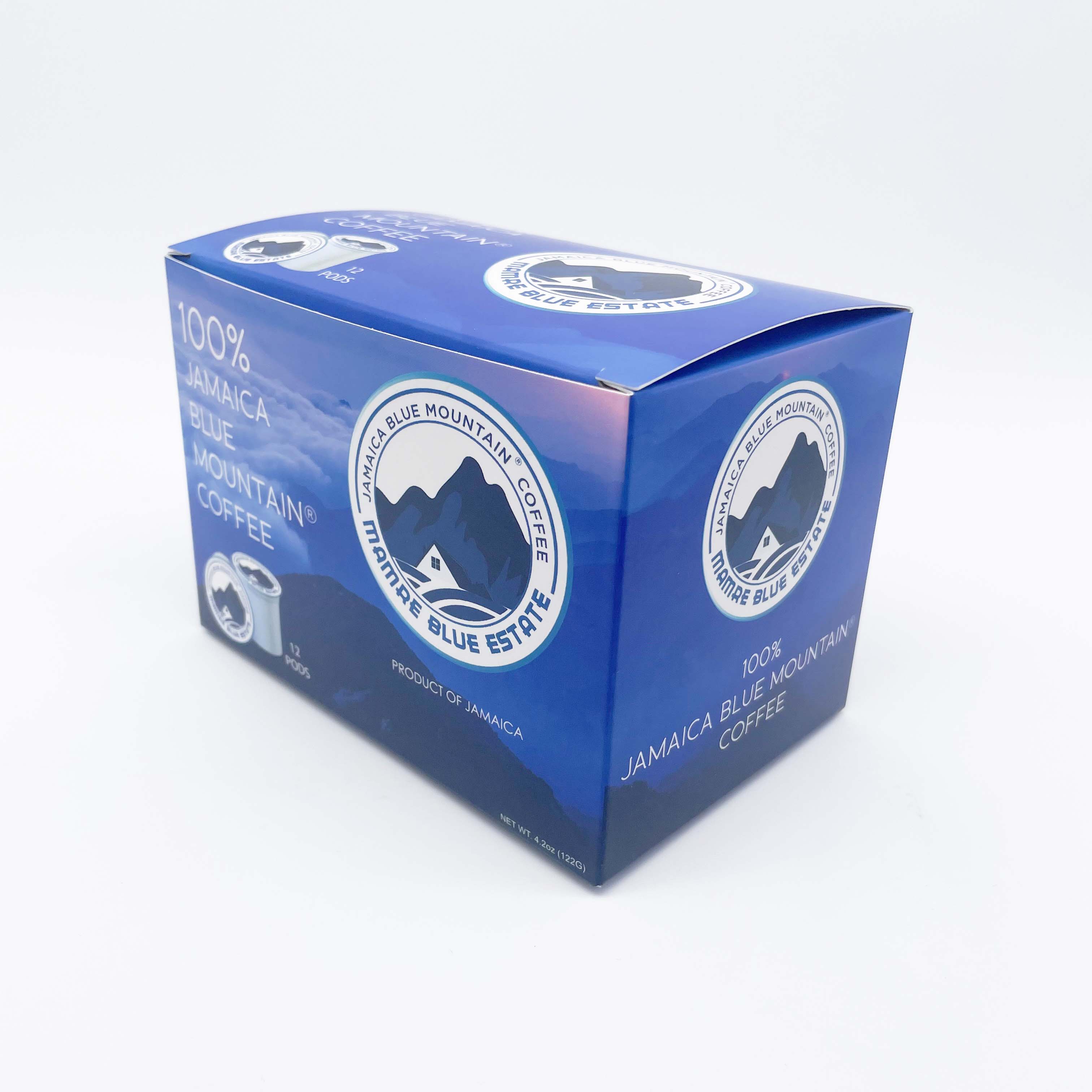 Scatola di imballaggio per capsule k-cup in cartone confezione da 12 pezzi keurig k cup box con personalizzazione