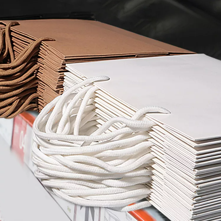 Sacchetto di carta da asporto personalizzato, shopping di moda, abbigliamento, sacchetto di carta, sacchetti di carta kraft marrone