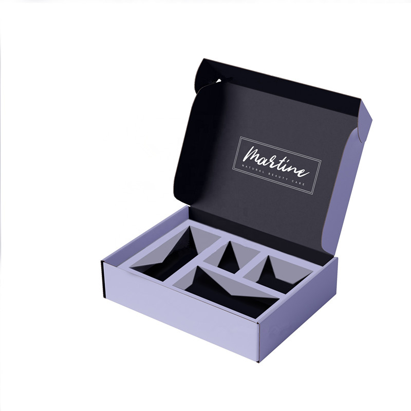 Scatola postale nera ecologica stampata con logo personalizzato, scarpe da regalo di abbigliamento resistente scatole di cartone per imballaggio di carta