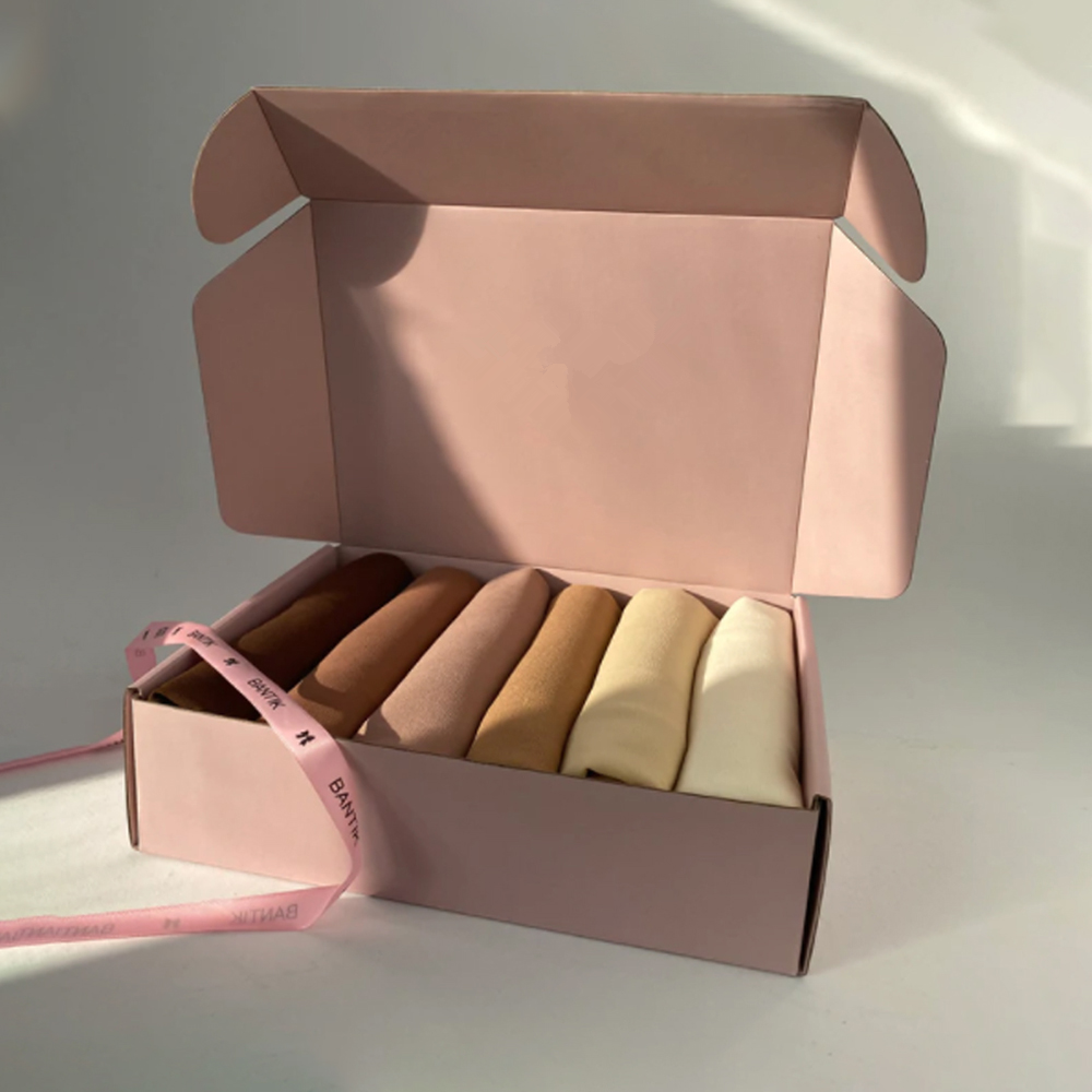 Confezione regalo in chiffon per sciarpe sciarpe sciarpe personalizzate di alta qualità