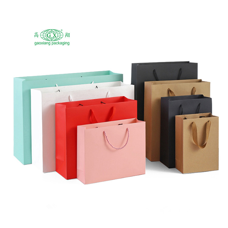 Logo personalizzato di fabbrica bolsas de papel sacchetto di imballaggio regalo di lusso borsa della spesa di carta riutilizzabile